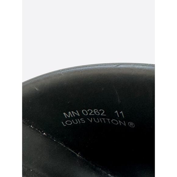 Louis Vuitton Black & Brown Monogram Waterfront Mules - Picture 7 of 7